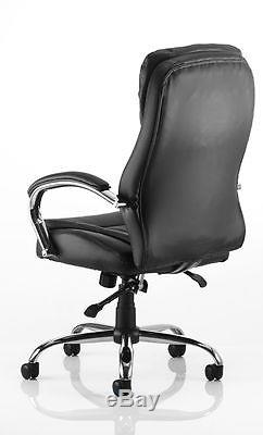 Rocky Luxury Executive Leather High Back Managers Chair Office Furniture Comfy