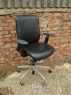 S21 Enigma Exec Leather Adjustable Office Chair