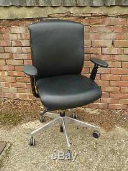 S21 Enigma Exec Leather Adjustable Office Chair