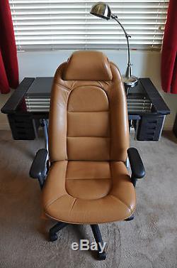 SAAB 900 Turbo CVT Leather Car Seat Executive Manager Office Gaming Race Chair