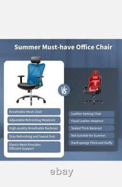 SIHOO Office Chair, Ergonomic Desk Chair, Swivel Chair with High Back, Lumbar