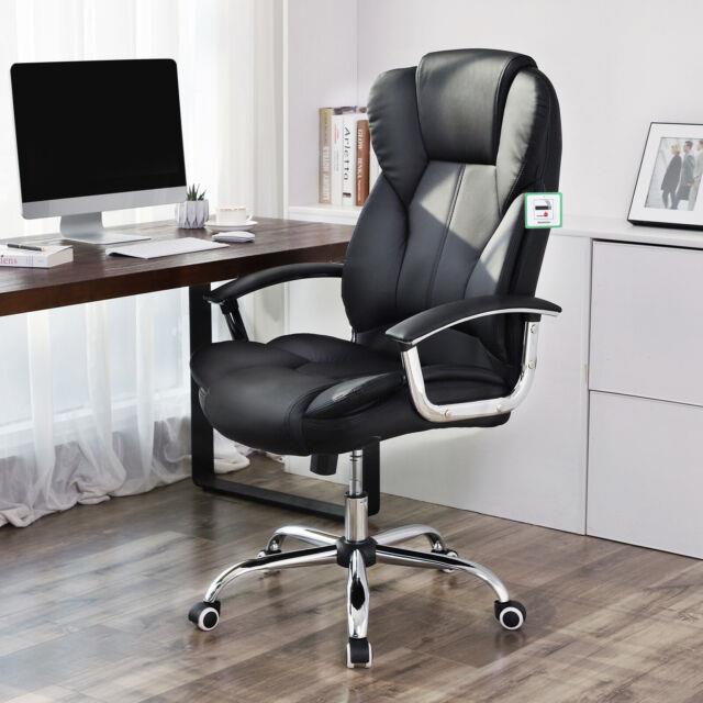 Songmics Pu Office Chair Desk Chair Swivel Chair Executive Computer Gaming Chair