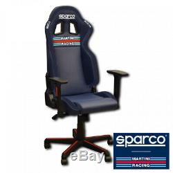 SPARCO MARTINI RACING ICON Office Seat Chair Replica Gaming STOCK