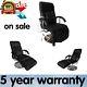 Sale Massage Chair Electric Artificial Leather Black Adjustable Home Office Uk