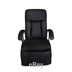 Sale Massage Chair Electric Artificial Leather Black Adjustable Home Office UK