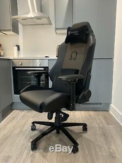Secretlab OMEGA Office/Gaming Chair, Black PRIME 2.0 PU / Black Suede 2020