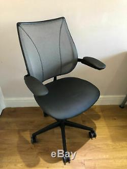 Silver Mesh Humanscale Liberty Ergonomic Office Task Chairs. Free Uk Delivery