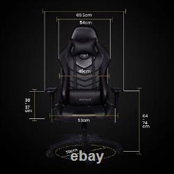 Sports Gaming Seat Game Chair With 4D Arm Chair Computer PU Leather Office Chair