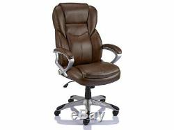 Staples Giuseppe Bonded Leather Executive Office Chair Adjust / Recline
