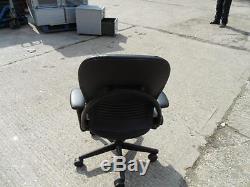 Steelcase Leap V1 Chair Original Black Leather SPECIAL OFFER FANTASTIC CONDITIO