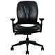 Steelcase Leap V2 In Original Steelcase Black Leather. With 4 D Arms Superb