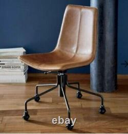 Stunning Slope Leather Swivel office chair