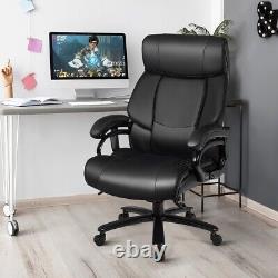 Swivel Massage Office Chair PU Leather Adjustable Computer Gaming Chair