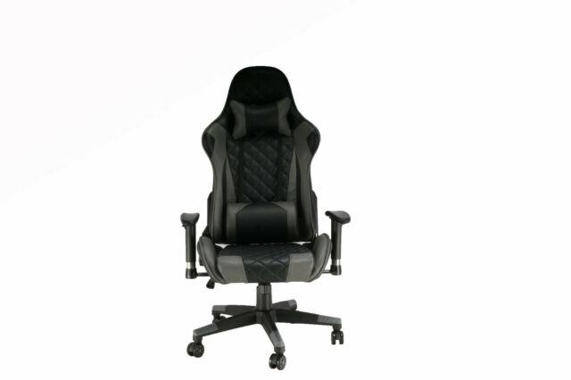 Swivel Pu Leather Office Racing Sport Gaming Style Tilt Computer Desk Chair Uk