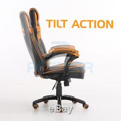 Swivel Pu Leather Office Racing Gaming Chair Adjustable Ergonomic Desk Computer