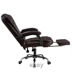 Swivel Racing Gaming Chair Office Recliner wiht Footrest Computer Desk Chair NEW