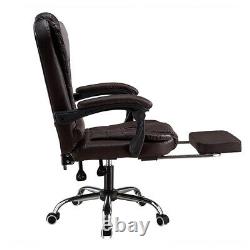 Swivel Racing Gaming Chair Office Recliner wiht Footrest Computer Desk Chair NEW