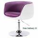 Swivel Retro Armchair Office Chair Egg Style Vintage Home Dressing Table Seat Uk