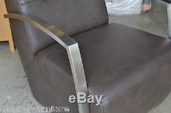 Sydney Armchair Faux Leather Home Office Accent Chair RRP £850 New
