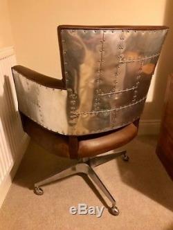 Timothy Oulton Swinderby Office Chair Leather