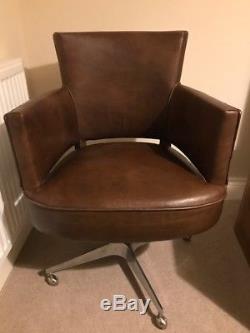 Timothy Oulton Swinderby Office Chair Leather