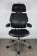 Uk Delivery Humanscale Freedom Headrest Chair Black Leather Polished Frame
