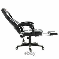 UK Racing Gaming Chairs Leather Lift Swivel Office Computer Desk Chair Teen Kids