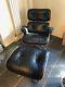 Ultra Luxe Full Aniline Herman Miller Eames Style Lounge Chair And Ottoman