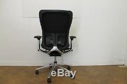 Used Haworth Zody/comforto 89 Leather Swivel Chair