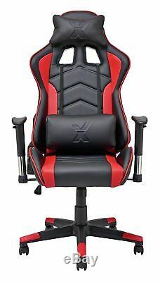Used X-Rocker Height Adjustable Alpha Office Gaming Chair Black GBL158
