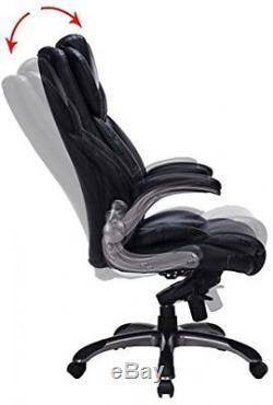 VIVA OFFICE Ergonomic Leather Chair With High Back Adjustable Arm and Recliner
