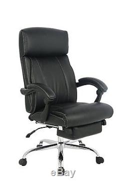 VIVA OFFICE Executive and Managerial Office Chair, Ergonomic Bonded Leather