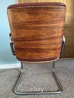 Verco by Gordon Russell Office/ Lobby Chair. 1980s Leather, Very Comfortable