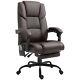 Vinsetoo 6-point Pu Leather Massage Chair Electric Angle Adjustable Remote Brown