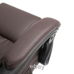 Vinsetoo 6-Point PU Leather Massage Chair Electric Angle Adjustable Remote Brown