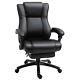 Vinsetto Executive Home Office Chair High Back Recliner, Foot Rest, Refurbished