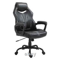 Vinsetto Gaming Chair Swivel Home Office Computer Racing Gamer Desk Chair with Whe