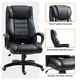 Vinsetto High Back Executive Office Chair 6- Point Vibration Massage Extra Padde