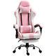 Vinsetto Racing Gaming Chair With Lumbar Support, Office Gamer Chair, Pink