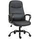 Vinsetto Vibration Massage Office Chair With Adjustable Height Usb Interface Black