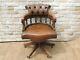Vintage / Antique Captains Chesterfield Chair (uk Delivery Possible)
