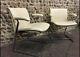 Vintage Pair Boss Design Group Delphi Stacking Office Visitor Chairs