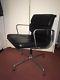 Vitra Authentic Eames Softpad Ea 208 With Armrest Black Leather
