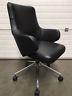 Vitra Grand Executive Low Back Black Leather Operators Chair