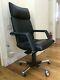 Vitra Imago Executive Swivel Chair Designed By Mario Bellini In Black Leather