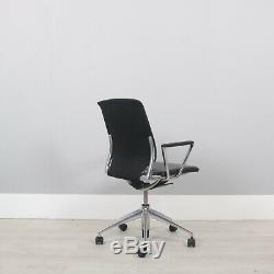 Vitra Meda executive black leather ops chair free delivery within London M25