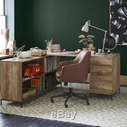 West Elm Leather Office Chair