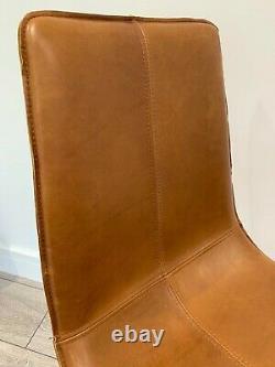 West Elm Slope Leather Office Chair