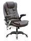 Westwood 6 Point Massage Office Computer Chair Luxury Leather Swivel Reclining
