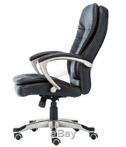 WestWood Executive Office Chair Leather Swivel Computer High Back OC01 Black